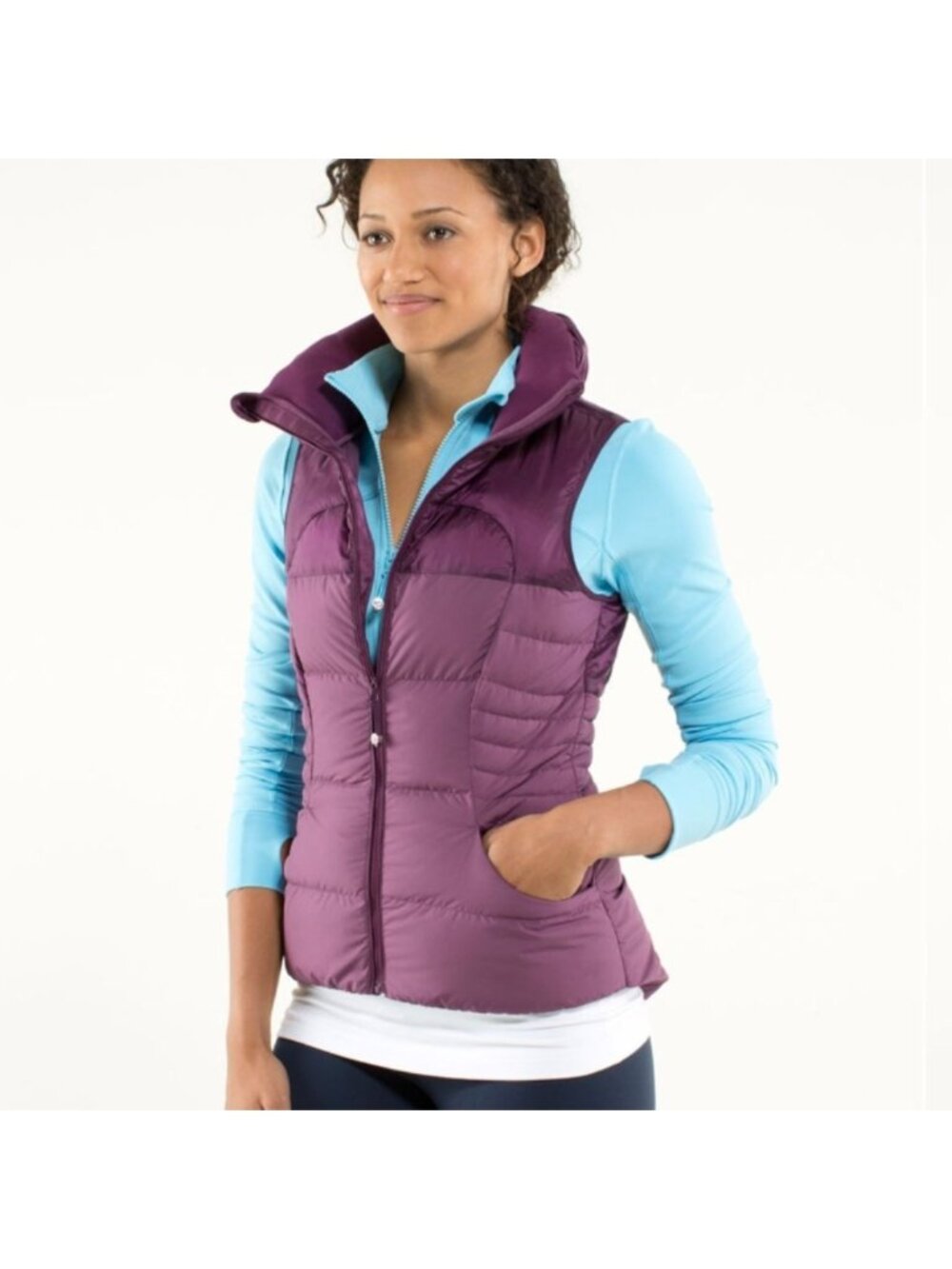 Lululemon Fluffin' Awesome Vest Plum